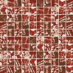 Mozaika szklana Złoto-Brąz Skałka 30 x 30 kostka 2,8 cm