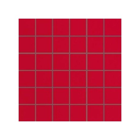 Mozaika szklana Red 30x30 kostka 4,8 cm
