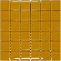 Mozaika szklana Żółta 30x30 kostka 4,8 cm