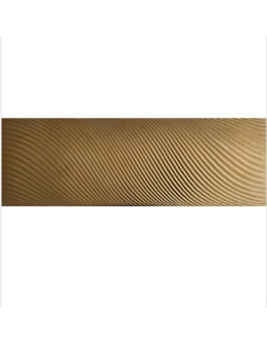 PŁYTKA DEKORACYJNA 3D ZŁOTA FALA 2 30x90