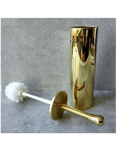 SZCZOTKA DO WC METALIZOWANA ZŁOTA