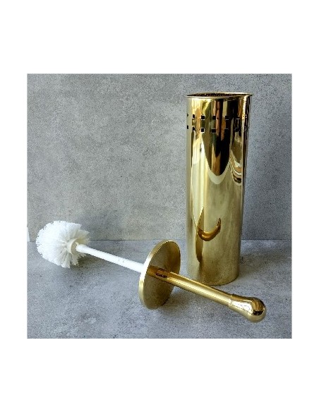 SZCZOTKA DO WC METALIZOWANA ZŁOTA