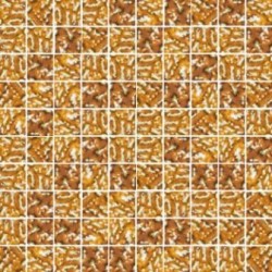 Mozaika szklana Złoty-Bursztyn Marmurek 30 x 30 kostka 2,8 cm