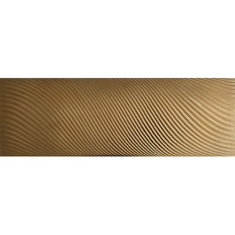 Płytka ceramiczna złota MTL GOLD WAVES 30x90