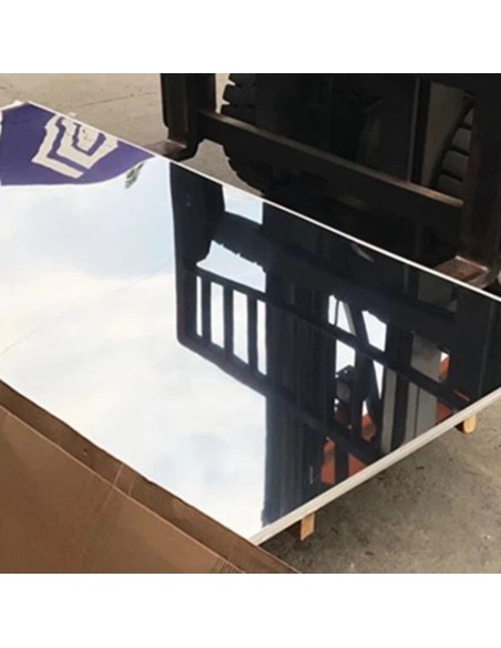 Blacha nierdzewna Silver Super Poler Mirror Lustro 1,5 mm | Premium