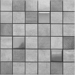 Cromato Grey Mix Mosaic 30x30