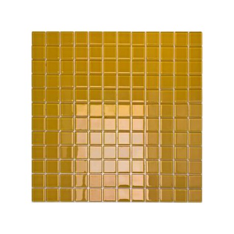 Mozaika szklana Żółta 30x30 kostka 2,3 cm