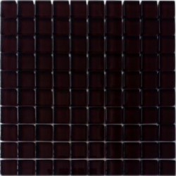 Mozaika szklana czekolada 30x30 Kostka 2,3 cm