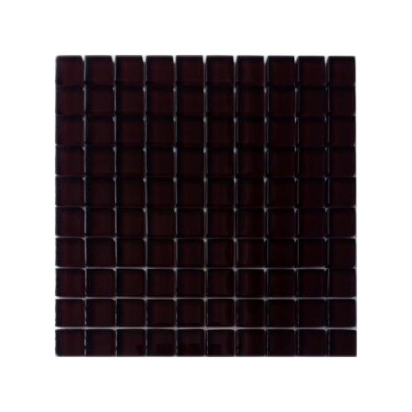 Mozaika szklana czekolada 30x30 Kostka 2,3 cm