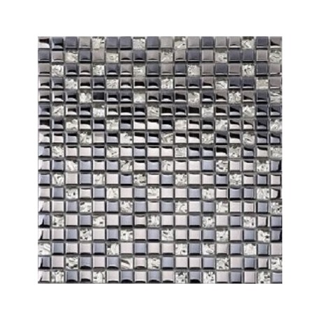 Mozaika MS-102 Srebrna Metalizowana 2 30x30