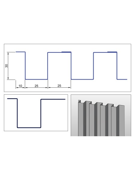 Złote lamele ścienne ze stali dekoracyjnej Gold | Nowoczesna dekoracja