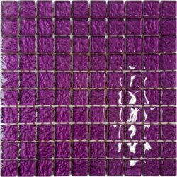 Mozaika szklana Purpura Marmurek 30 x 30 kostka 2,8 cm