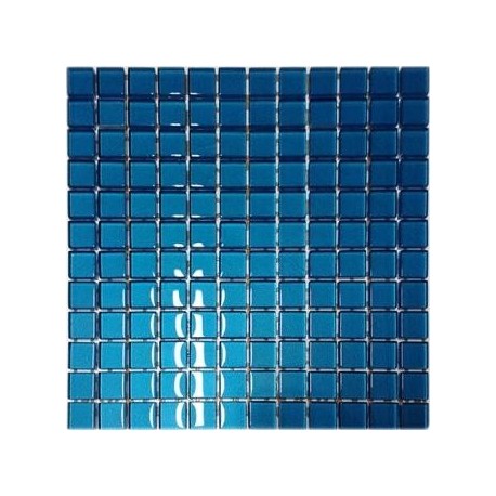 Mozaika szklana Niebieska 30x30 kostka 2,3 cm