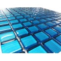 Mozaika szklana Niebieska 30 x 30 kostka 2,3 cm